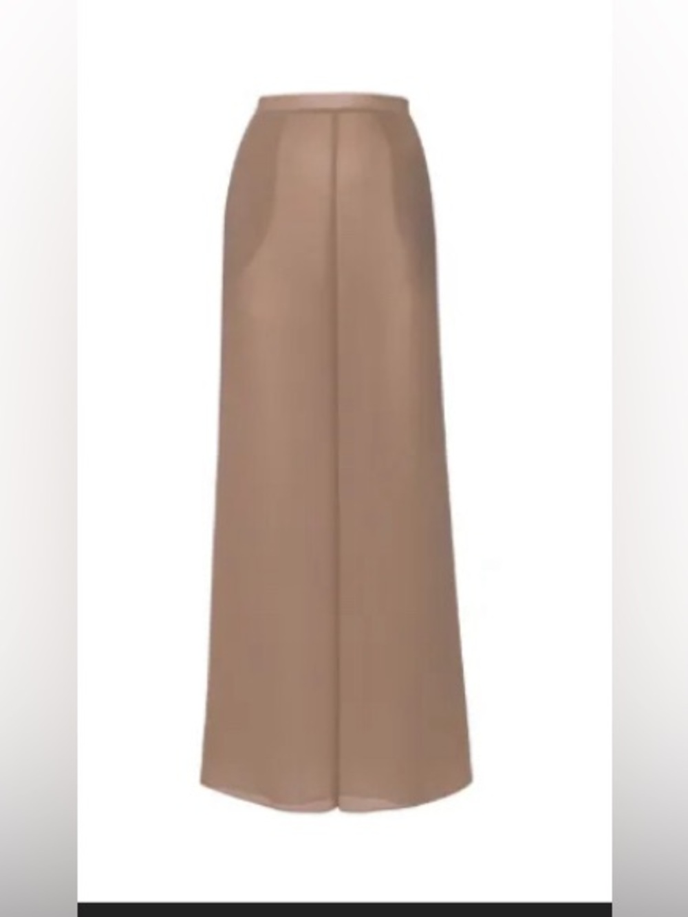LAPOINTE Georgette pockets wide-leg trousers